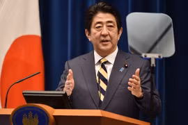 Thủ tướng Nhật Bản Shinzo Abe. (Nguồn: AFP/TTXVN)