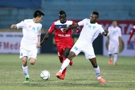 Hà Nội T&T có thể tìm lại chính mình sau trận thua Than Quảng Ninh. (Nguồn: Quốc Khánh/TTXVN)