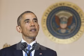 Tổng thống Mỹ Barack Obama phát biểu tại Nhà Trắng ở thủ đô Washington ngày 13/5. (Nguồn: AFP/TTXVN)