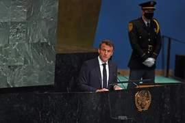 Tổng thống Pháp Emmanuel Macron. (Nguồn: Ảnh: THX/TTXVN)