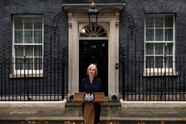 Thủ tướng Anh Liz Truss phát biểu tại London, Anh, ngày 6/9. (Ảnh: AFP/TTXVN)