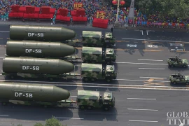 Các tên lửa đạn đạn đạo xuyên lục địa DF-5B của Trung Quốc. (Nguồn: globaltimes.cn)