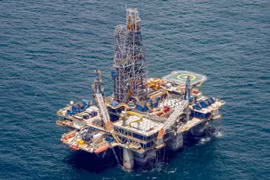 Giàn khoan Noble Clyde Boudreaux của Trung Quốc. (Nguồn: energyvoice.com)