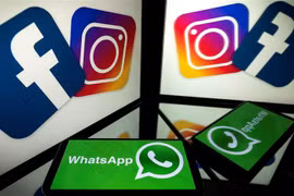 Roskomnadzor đã gửi thông báo đến đại diện của Facebook tại Nga về việc không xóa nội dung bị cấm. (Ảnh: AFP/TTXVN)