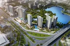 Phối cảnh tổng thể dự án D'.Capitale