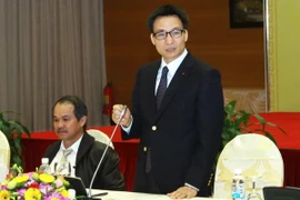 Phó Thủ tướng Vũ Đức Đam làm việc với BCH VFF khóa VII