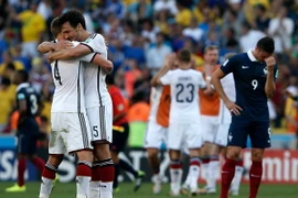 Sau trận tứ kết, người Đức vui mừng, người Pháp hy vọng