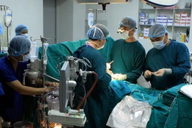 Đây là ca phẫu thuật thay động mạch chủ ngực đầu tiên tại khu vực Tây Nguyên. (Nguồn: TTXVN)