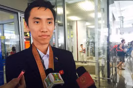 Nguyễn Duy Thanh đã giành Huy chương Đồng tại Kỳ thi Tay nghề Thế giới. (Ảnh: Hồng Kiều/Vietanm+)