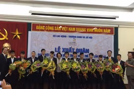 Mục tiêu của đoàn Việt Nam là đạt được huy chương tại Kỳ thi Tay nghề thế giới. (Ảnh: Hồng Kiều/Vietnam+)