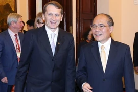 Chủ tịch Duma Quốc gia Nga kết thúc chuyến thăm Việt Nam