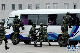 Bắc Kinh diễn tập chống khủng bố trước thềm hội nghị APEC