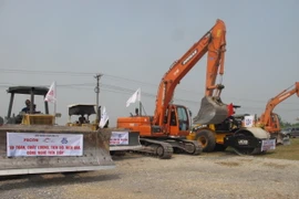 Khởi công đường vành đai phía Tây của thành phố Thanh Hóa