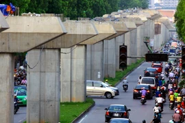 Pháp tài trợ 85 triệu euro cho tuyến đường sắt đô thị Hà Nội