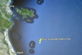 Lực lượng cứu nạn phát hiện vị trí chìm của tàu Phúc Xuân 68