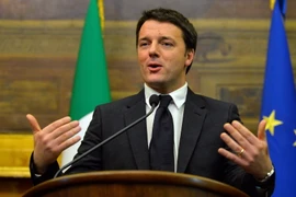 Thủ tướng Italy Renzi quyết tâm thúc đẩy cải cách luật bầu cử
