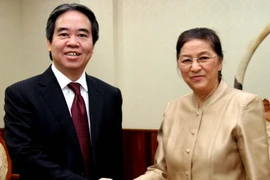 Đoàn cấp cao Ngân hàng Nhà nước Việt Nam thăm Lào