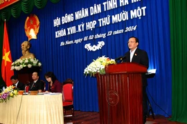 Hà Nam lấy phiếu tín nhiệm đối với các chức danh do HĐND bầu