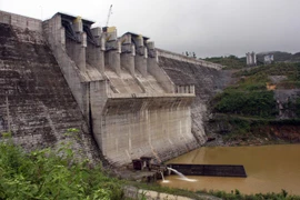 Đâp thủy điện Sông Tranh. (Ảnh minh họa. Lê Lâm/TTXVN)