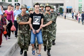 Đối tượng Nguyễn Tiến Dũng. (Ảnh: Nguyễn Hoàng/Vietnam+)