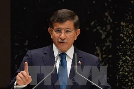Thủ tướng Thổ Nhĩ Kỳ Ahmet Davutoglu. (Nguồn: AFP/TTXVN)