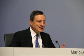 Chủ tịch ECB Mario Draghi. (Nguồn: THX/TTXVN)