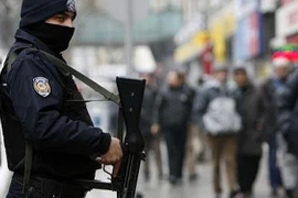 Cảnh sát Thổ Nhĩ Kỳ. (Nguồn: AP) 