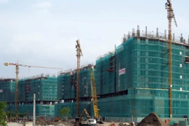 Dự án căn hộ cao cấp SALLA (quận 2, Thành phố Hồ Chí Minh) sắp hoàn thành. (Ảnh: Hoàng Hải/TTXVN)