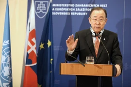 Tổng thư ký Ban Ki-moon. (Nguồn: THX/TTXVN)