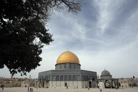 Toàn cảnh khu đền Al-Aqsa ở Jerusalem ngày 23/10. (Nguồn: AFP/TTXVN)