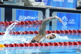 Kình ngư Nguyễn Thị Ánh Viên. (Nguồn: AFP/TTXVN)