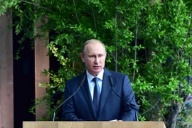 Tổng thống Nga Vladimir Putin. (Nguồn: AFP/TTXVN)