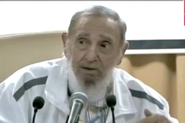 Lãnh tụ Cuba Fidel Castro. (Nguồn: AFP/TTXVN) 