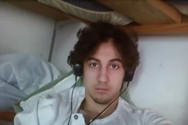 Dzhokhar Tsarnaev. (Nguồn: AFP/TTXVN)