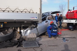 Ba người Việt tử vong do tai nạn xe hơi nghiêm trọng tại Nga