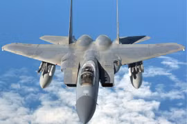 Máy bay F-15C. (Nguồn: military.com)