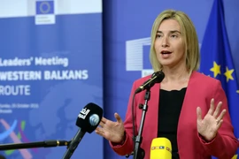 Bà Federica Mogherini. (Nguồn: AFP/TTXVN)