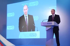 Tổng thống Vladimir Putin. (Nguồn: AFP/TTXVN)