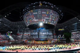 Bế mạc Đại hội thể thao thanh niên và sinh viên thế giới năm 2013. (Nguồn: THX/TTXVN)