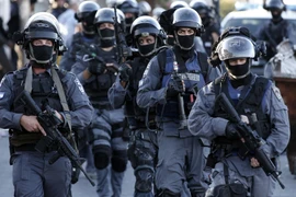 Cảnh sát Israel. (Nguồn: AFP/TTXVN)