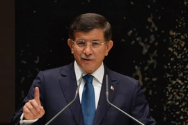 Thủ tướng Thổ Nhĩ Kỳ Ahmet Davutoglu. (Nguồn: AFP/TTXVN)