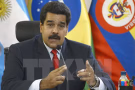 Tổng thống Venezuela Nicolas Maduro. (Nguồn: AFP/TTXVN)