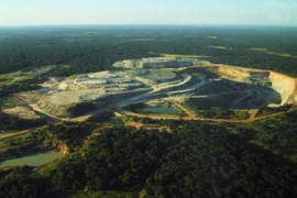 Mỏ khai thác đá quý của Gemfields. (Nguồn: Bloomberg)