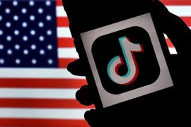 Biểu tượng ứng dụng TikTok. (Ảnh: AFP/TTXVN)