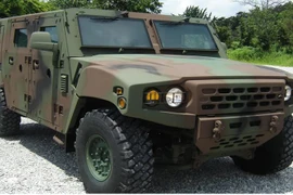 Xe chiến thuật hạng nhẹ Raycolt của Kia. (Nguồn: KLTV)