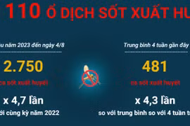 Hà Nội vẫn còn 110 ổ dịch sốt xuất huyết đang hoạt động