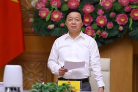 Phó Thủ tướng Trần Hồng Hà phát biểu chỉ đạo. (Ảnh: Văn Điệp/TTXVN)