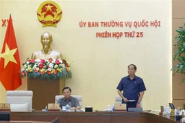 Phó Chủ tịch Quốc hội Trần Quang Phương phát biểu. (Ảnh: Doãn Tấn/TTXVN)
