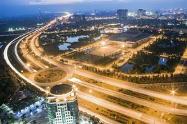 Đường Láng-Hòa Lạc. (Ảnh: Trọng Đạt/TTXVN)