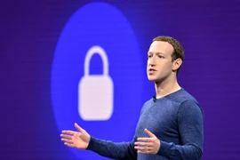 Giám đốc điều hành Facebook Mark Zuckerberg tại cuộc họp ở San Jose, California, Mỹ. (Ảnh: AFP/TTXVN)